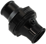 Inline Thermostat Housing 1.50" 38mm Hose Black AF64-3044BLK - Aeroflow
