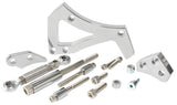 Ford 351C Clev Billet Polished Alternator Bracket D/Side Mid Mnt AF64-4000 - Aeroflow