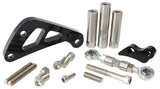 SBC Suit Mid Mount Alt Brack D/Side Long Pump - Black AF64-4002BLK - Aeroflow