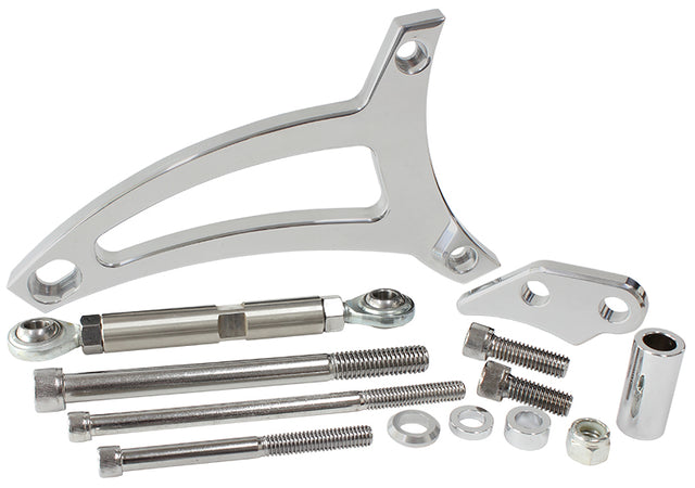 Billet Alternator Bracket 351W ***Note*** Polished AF64-4005 - Aeroflow