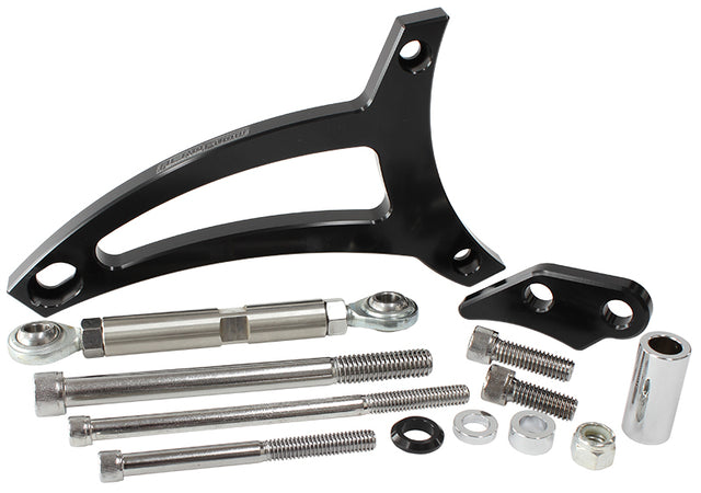 Black Alternator Bracket 351W ***Note*** AF64-4005BLK - Aeroflow