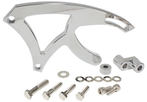 Billet Clev Power Steer Bracket Saginaw P/Steer Pumps AF64-4009 - Aeroflow