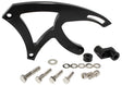Black Clev Power Steer Bracketsuit Saginaw P/Steer Pumps AF64-4009BLK - Aeroflow