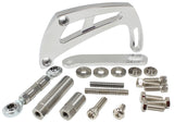 Billet Power Steer Bracket S/Bhigh Mount Suit S/B Chev AF64-4011 - Aeroflow