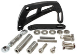 Black Power Steer Bracket S/B High Mount Suit S/B Chev AF64-4011BLK - Aeroflow