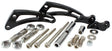 Black Low Mount A/C Brack S/B Passenger Side Low Suit S/B AF64-4012BLK - Aeroflow