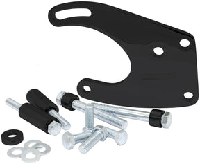 Ford Windsor Power Steering Ford Bracket Saginaw Pump Blac AF64-4013BLK - Aeroflow