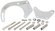 Low Mount Alt Bracket Chrome B/B Chev With Short Water Pump AF64-4017 - Aeroflow