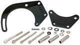 Low Mount Alt Bracket Black B/B Chev With Short Water Pump AF64-4017BLK - Aeroflow