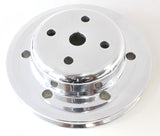 Billet Water Pump V Pulley Holden V8 Hq-Wb Polished AF64-4022 - Aeroflow