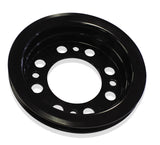 Holden V8 Crank V Pulley Hq-Wbsuits Early Red W/Pump Black AF64-4023BLK - Aeroflow