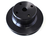 Holden V8 Water Pump V Pulley Suit Vn-On Jumbo Pump Black AF64-4024BLK - Aeroflow