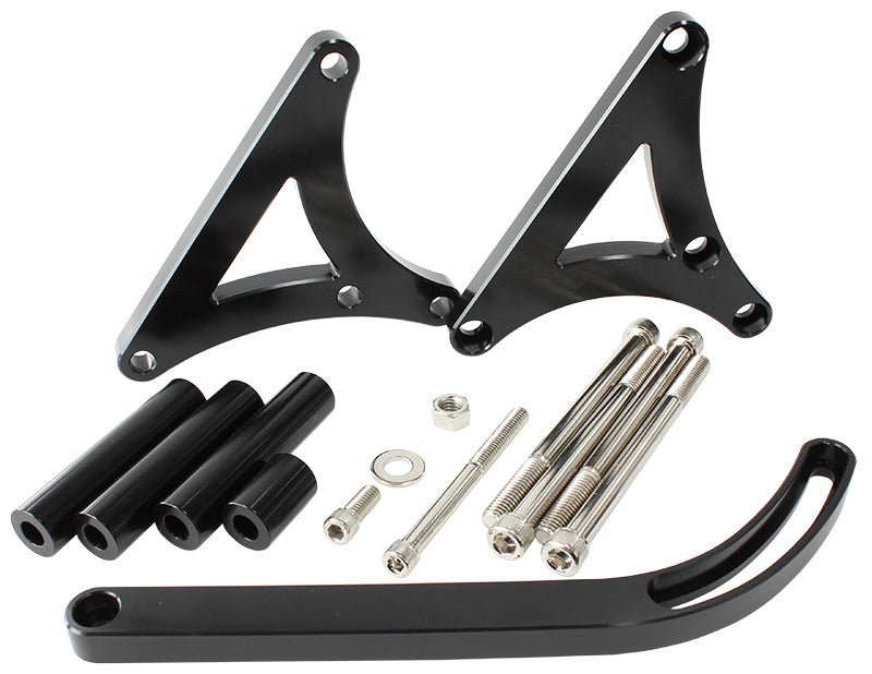 Black Holden V8 Pass Side Mid Alt Brk Hq-Wb Ear/Late Altern AF64-4025BLK - Aeroflow
