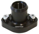 Nissan / Holden RB Waterneck Housing Features -12ORB Upper AF64-4030BLK - Aeroflow