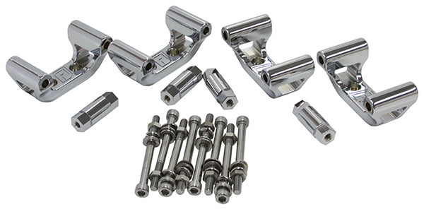 Chev LS1 / LS6 Coil Mounts Billet Relocation Brackets AF64-4032 - Aeroflow