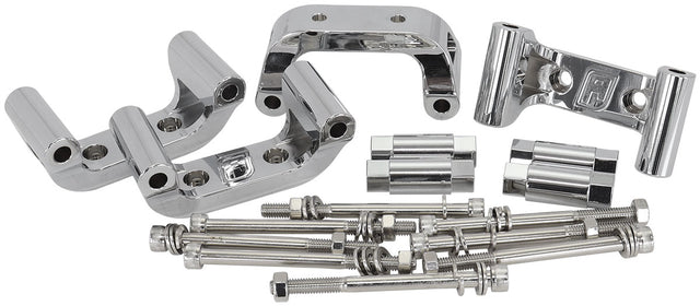 Chev LS2 /LS3 /LS7 Coil Mountsbillet Relocation Brackets AF64-4034 - Aeroflow