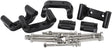 Chev LS2 /LS3 /LS7 Coil Mountsbillet Relocation Brackets AF64-4034BLK - Aeroflow