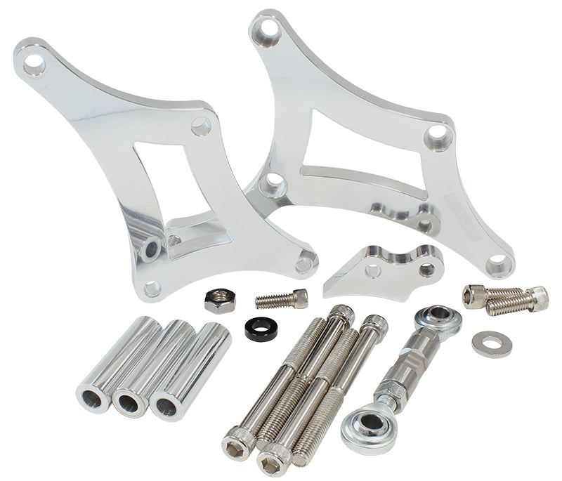 Billet Alt Brack Holden Lh-Lx Drivers Side Low Mount AF64-4035 - Aeroflow