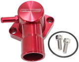 Billet Thermostat Housing Red Ford Falcon El Ef BA BF FG Swibarra AF64-4036R - Aeroflow