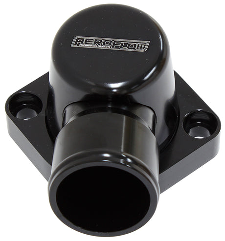 Billet Thermostat Housing Black Ford 429 460 Swivel 90 Deg BBF - AF64-4037 Blk AF64-4037BLK - Aeroflow
