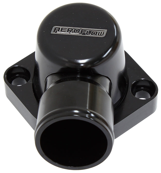 Billet Thermostat Housing Black Ford 429 460 Swivel 90 Deg BBF - AF64-4037 Blk AF64-4037BLK - Aeroflow