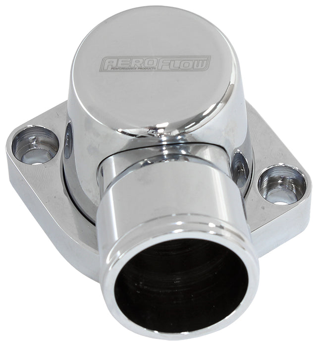 Billet Thermostat Housing Chroford 429 460 Swivel 90 Deg BBF AF64-4037C - Aeroflow