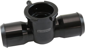 Remote Radiator Hose Filler 1-1/4-20 Thread 42mm Cap Barb AF64-4039BLK - Aeroflow
