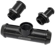 Ford Barra BA BF FG XR6 Heaterhose T Piece Falcon Black AF64-4041BLK - Aeroflow