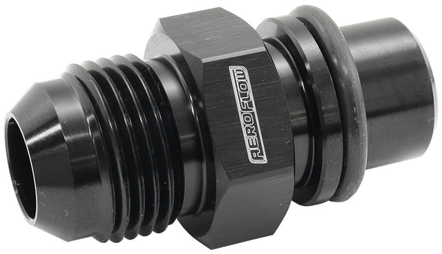 Ford Barra Thermostat -10AN Press In Adapter Fitting Heateturbo - AF64-4042 Blk AF64-4042BLK - Aeroflow