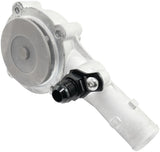 Ford Barra Thermostat -10AN Press In Adapter Fitting Heateturbo - AF64-4042 Blk AF64-4042BLK - Aeroflow