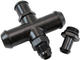 Ford Barra BA BF FG XR6 Heaterhose x Piece Falcon Black AF64-4044BLK - Aeroflow