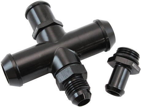 Ford Barra BA BF FG XR6 Heaterhose x Piece Falcon Black AF64-4044BLK - Aeroflow