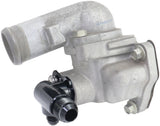 Ford Barra Thermostat Water Pump Press In Tee -10 -6 Housing - AF64-4046 Blk AF64-4046BLK - Aeroflow