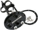 Low Profile Triple Pump Hangerfuel 450 525lph Black Billet AF64-4056BLK - Aeroflow