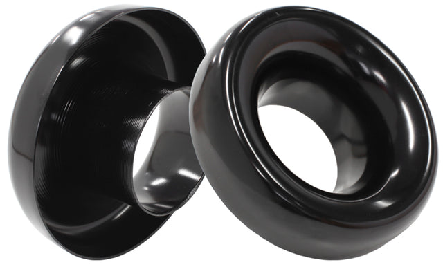 4" Bellmouth Suit AR70 Turbo Or Intake Pipe, 6" O.D Black AF64-4071BLK - Aeroflow