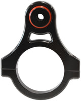 Billet Exhaust Hangers 4" Black With Soft Hi-Temp Boot AF64-4107BLK - Aeroflow