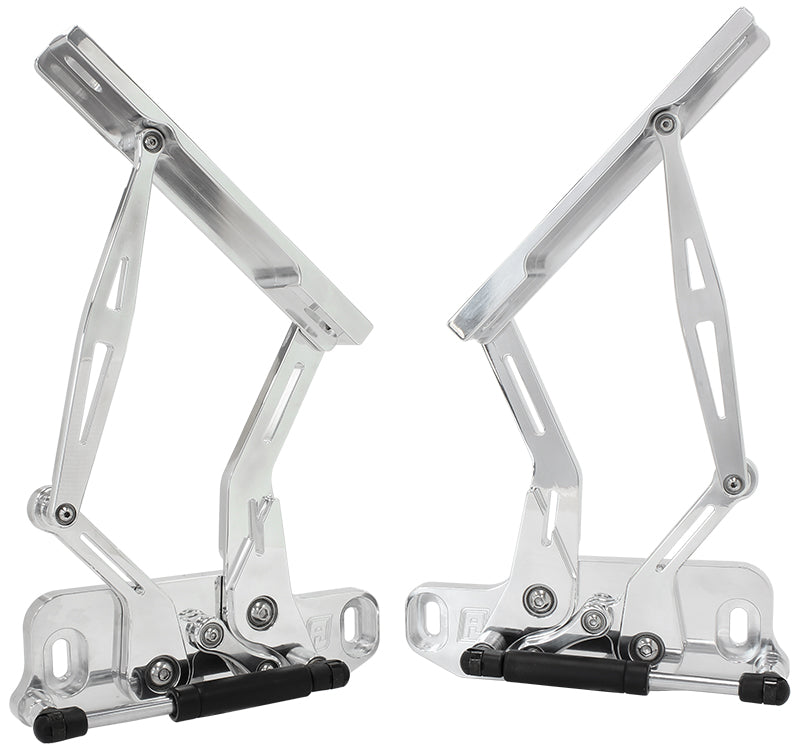 Billet Bonnet Hinge Kit Polishhq-Wb Holden, Lh-Uc Torana New AF64-4122 - Aeroflow