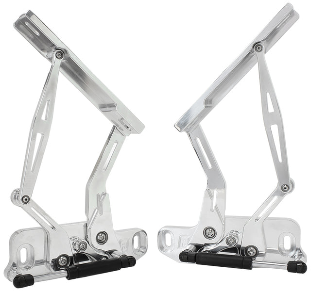 Billet Bonnet Hinge Kit Polishhq-Wb Holden, Lh-Uc Torana New AF64-4122 - Aeroflow