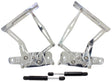Billet Bonnet Hinge Kit Polishlc - Lj - Holden Torana AF64-4128 - Aeroflow
