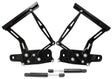Billet Bonnet Hinge Kit Black Lc - Lj - Holden Torana AF64-4128BLK - Aeroflow