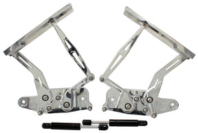 Billet Bonnet Hinge Kit Polishholden Hk - Ht - Hg AF64-4129 - Aeroflow
