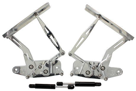 Billet Bonnet Hinge Kit Polishholden Hk - Ht - Hg AF64-4129 - Aeroflow