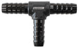 Aluminium T Piece 6mm / 1/4" Black Tee Vacuum Silicone Hose AF64-4203BLK - Aeroflow