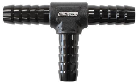 Aluminium T Piece 13mm / 1/2" Black Tee Vacuum Silicone Hose AF64-4206BLK - Aeroflow