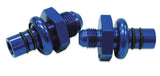 Ford EFI Regulator Adapter -6AN With .435" Shank Blue AF64-4356 - Aeroflow