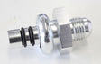 Ford EFI Regulator Adapter -6AN With .435" Shank Silver AF64-4356S - Aeroflow