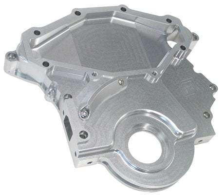Holden 304 308 Billet Timing Cover Accepts Mech Fuel Pump AF64-4358S - Aeroflow