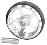 Billet Wheelie Bar Wheel 10000ft/lbs Load 3/8-1/2 Sleev AF64-4360 - Aeroflow