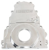 Holden / Chev LS Billet 2 Piece Timing Cover Polished AF64-4361P - Aeroflow