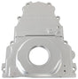 Holden / Chev LS Billet 2 Piece Timing Cover Silver Anodised AF64-4361S - Aeroflow